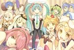  gumi hatsune_miku hidari ia_(vocaloid) kagamine_len kagamine_rin kaito kamui_gakupo mayu_(vocaloid) megurine_luka meiko vocaloid 