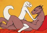  albino amit anthro claws cum duo erection gay gecko leopard_gecko lizard male nude orange_background penis plain_background reptile scalie sex sketch tongue 