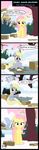  amber_eyes blonde_hair blue_eyes box building bush bushes cardboard_box comic cutie_mark derpy_hooves_(mlp) dialog doing_it_wrong duct_tape duo english_text equine female feral fluttershy_(mlp) friendship_is_magic fur grey_fur hair horse mammal my_little_pony open_mouth outside pegasus pink_hair pony snow speech_bubbles tape text tongue toxic-mario tree unimpressed wings winter yellow_eyes yellow_fur 