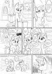  black_and_white book comic dialog duo english_text equine female feral friendship_is_magic horn horse inside kyokimute library magic mammal monochrome my_little_pony pie pinkie pinkie_pie_(mlp) pony shrinking sparkle text twilight twilight&#039;s twilight_sparkle_(mlp) unicorn vorarephilia vore 