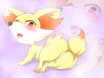  anus blowup_background blush breath canine cum female fennec fennekin feral fox fur invalid_color invalid_tag looking_at_viewer mammal nintendo open_mouth pok&#233;mon pok&eacute;mon pok&eacute;philia pussy pussy_juice red_eyes solo tongue video_games yellow yellow_fur 