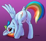  equine friendship_is_magic horse my_little_pony pegasus pony rainbow_dash(mlp) wings 