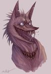  dog hellhound mammal monster nightmare_fuel raven-blood-13 sharp_teeth smile solo teeth tongue 