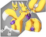  anal anal_penetration crimellgrim cum cum_in_ass cum_inside digimon disembodied_penis female female_penetrated knot male male/female male_penetrating penetration penis renamon 