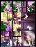  2013 angel_(mlp) anus blush butt comic cum cum_drip cumshot dragon dripping embarrassed english_text equine female female_ejaculation flare fluttershy_(mlp) friendship_is_magic heat horse humiliation kitsune_youkai knot lagomorph male masturbation messy my_little_pony orgasm pegasus pony precum pussy_juice rabbit spike_(mlp) spying sweat text voyeur wet wings 