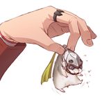  animalization barnaby_brooks_jr goggles hamster hat helmet lunarclinic male_focus robin_baxter simple_background solo tiger_&amp;_bunny white_background 