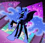  equine female feral friendship_is_magic horn mammal my_little_pony nightmare_moon_(mlp) solo winged_unicorn wings 