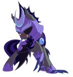  alpha_channel armor bridle equestria-prevails equine eye_patch eyewear feral friendship_is_magic helmet hi_res horse male mammal my_little_pony pegasus pony royal_guard_(mlp) slit_pupils slitted_pupils thestral weapon wings 