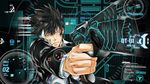  black_hair blue_eyes gun kougami_shinya psycho-pass tagme weapon 