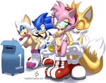  all_fours amy_rose anthro bat big_breasts blue_body blue_eyes breasts canine cum doggy_position doggystyle female fox fox_tail from_behind gloves green_eyes hair hairband handlebar hedgehog intercrural interspecies is is_(artist) mailbox male mammal miles_prower multiple_tails nipples nude penetration penis pink_body pink_hair plain_background pussy rouge_the_bat sega sex shoes sonic_(series) sonic_the_hedgehog standing straight tails thigh_sex white_background wings 