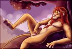  anthrofied balls cum cum_on_body cum_on_self cumshot disney erection essien eyes_closed feline handjob holding_penis lion lying male mammal masturabation masturbation nude on_back orgasm penis simba solo the_lion_king unkown_artist 