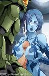  cortana cum cum_on_face cumshot halo halo_(series) master_chief orgasm penis video_games 