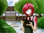  elfen_lied highres horns lucy music_box solo watermark 