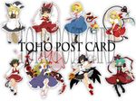  alice_margatroid blonde_hair chen elbow_gloves flandre_scarlet front_ponytail gap geta gloves hakurei_reimu kagiyama_hina kirisame_marisa miyuu_(crazy_lollipop) multiple_girls shameimaru_aya tengu-geta touhou yakumo_yukari 