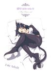  animal_ears cat_ears catsuit choco_(moyasi) copyright_request md5_mismatch solo tail 