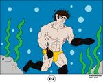  biceps cetacean comic human male mammal marine maxime-jeanne muscles orca transformation 