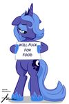  blue_eyes blue_hair cutie_mark edit english_text equine eyes female friendship_is_magic furboz hair horn horse mammal my_little_pony plain_background princess_luna_(mlp) prostitution sad solo tears text tiara unicorn white_background 