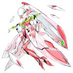  energy_blade green_eyes mecha no_humans notoro sketch solo vierge xenogears 