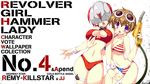  bikini cleavage kai_(company) revolver_girl_hammer_lady shimesaba_kohada swimsuits wallpaper 