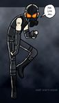  bar_code barcode clothing floating gas_mask humor konami metal_gear_solid plain_background psycho_mantis 