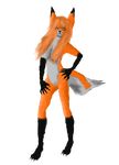  alpha_channel anthro avatar canine digitalart female fox kodasa mammal nude painting solo 