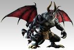  fangs fur highres monster namco ogre snake teeth tekken wings 