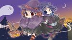  broom candy food halloween makiemon maria-sama_ga_miteru matsudaira_touko multiple_girls nijou_noriko witch 