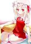  flandre_scarlet garter oouso thighhighs touhou usotsukiya 