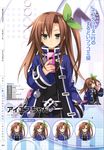  absurdres brown_hair choujigen_game_neptune choujigen_game_neptune_mk2 compile_heart expression highres idea_factory if_(choujigen_game_neptune) neptune_(series) profile_page solo tsunako 