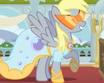  derpy_hooves_(mlp) dress equine eyewear female feral friendship_is_magic hair horse mammal my_little_pony niggerfaggot pegasus pony smile sunglasses wing_boner wings 