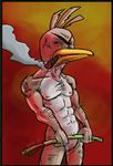  bird cigar farfetch&#039;d farfetch'd jerkdouglas leak male muscles nintendo onion pok&#233;mon pok&eacute;mon solo video_games 