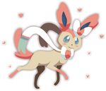  eeveelution looking_at_viewer ninfia nintendo pok&#233;mon pok&eacute;mon suns sylveon video_games 