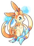  bow gen_6_pokemon moka-momaka no_humans pokemon pokemon_(creature) solo sylveon 