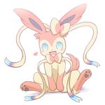  artist_request nekono_rin ninfia no_humans pokemon pokemon_(game) pokemon_xy solo sylveon 