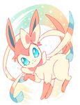  ninfia no_humans pokemon pokemon_(game) pokemon_xy solo sylveon 