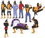 balls butt canine clothed clothing doberman dog erection female flaccid flexing forsakenmaddness half-dressed lemur male mammal model_sheet muscles nude penis ritts roland sex shirt straight topless towel underwear uniform 