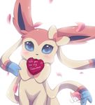  artist_request ninfia no_humans pokemon pokemon_(game) pokemon_xy solo sylveon valentine 
