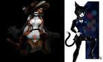  blue_eyes boots cat china_dress chinese_dress crossover feline female hat kitty_softpaws kung_fu_panda male mammal master_tigress panda puss_in_boots pussy pussy_juice sex solo straight tiger yellow_eyes 