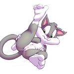  animaniacs anus cat cub fangs feline female green_eyes hindpaw ishoka mammal nude paws pink_pussy plain_background presenting pussy raised_leg rita rita_(animaniacs) sitting soles solo spread_legs spreading toes white_background white_labia young 