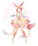  lumiiloup lumiiloup_(pixiv) personification pokemon pokemon_(game) pokemon_xy solo sylveon 