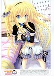  absurdres blonde_hair blue_eyes copyright_request highres lolita_fashion miyama-zero solo twintails 