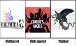  charlie's_angels final_fantasy final_fantasy_x final_fantasy_x-2 multiple_girls vegnagun what_i_played_what_i_expected_what_i_got what_i_watched_what_i_expected_what_i_got 
