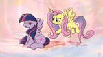  cardboard cutie_mark duo equine female feral finalflutter fluttershy_(mlp) friendship_is_magic hair horn horse mammal multi-colored_hair my_little_pony pegasus pink_hair pony sitting stickey_tape sticky_tape tear tears twilight_sparkle_(mlp) upset winged_unicorn wings 