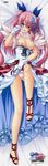  :d absurdres bed bed_sheet blue_eyes blush bow bow_panties breasts chu_x_chu!_on_the_move chu_x_chu_idol chua_churam dakimakura dress dress_lift dress_pull fang from_above full_body gloves heterochromia highres huge_filesize legs looking_at_viewer lying medium_breasts nipples on_back on_bed on_stomach open_mouth ozawa_akifumi panties pink_eyes pink_hair scan smile solo underwear white_gloves white_panties 