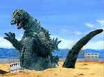 boat building daikaiju daikaijuu dinosaur epic giant_monster godzilla godzilla_(series) kaiju kaijuu monster mutant sand spikes tail toho toho_(film_company) 