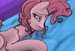  bed blue_eyes colorlesscupcake crying equine female feral friendship_is_magic fur hair horse mammal my_little_pony pink_fur pink_hair pinkie_pie_(mlp) pony sad solo tears 