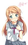  haihovothan kousaka_kirino ore_no_imouto_ga_konnani_kawaii_wake_ga_nai seifuku tagme 