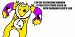  ambiguous_gender clock i_am_the_renamon plain_background text 