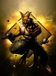  abs action action_pose amazing anthro belt biceps bone brown_fur cigarette claws clothing crouching fur gloves gun handgun hangun invalid_tag kangaroo looking_at_viewer male mammal marsupial military muscles nails pants pecs pistol pose ranged_weapon scar skull smoke smoking soldier solo toe_claws topless unknown_artist weapon 