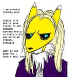  canine digimon female fox i_am_the_renamon plain_background renamon 